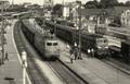 DIJON (Côte-d'Or) - La gare de Dijon-Ville à la fin des années 1950.