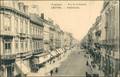Postkaart Löwen Louvain Rue de la Station/Bahnhofstrasse 1917