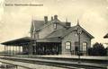 165195, Gezicht op het H.S.M.-station Hardinxveld-Giessendam tussen Hardinxveld en Giessendam.