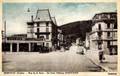 2 - MORTEAU (Doubs) - Rue de la Gare - Au fond, Château PERTUSIER.