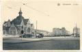 CPA - Belgique - Brussels - Bruxelles - Schaerbeek - La Gare