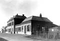 166659, Gezicht op het N.S.-station Stavoren te Stavoren., Nederlandse Spoorwegen, fotograaf