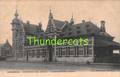 CPA HARELBEKE HARLEBEKE BUITENSTE DER STATIE EXTERIEUR DE LA GARE