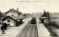 PONT-de-L'ARCHE - ALIZAY (Eure) - Vue intérieure de la Gare. (Réseau de l'Etat).