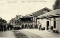 GIVET (Ardennes) - La Gare - Arrivée d'un train Belge.