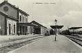 25 - SEZANNE (Marne) - La gare et les trains.