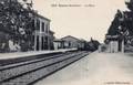 6319 - MAURON (Morbihan) - La gare et les trains.