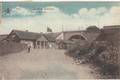 Visé - La Gare provisoire Vue Extérieure (animée, colorisée, Edit. E. Dumont, 1925)