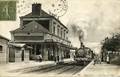 24 - BERNAY (Eure) - La Gare (et le train). - Chemins de fer de l'Etat.