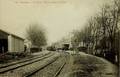 VALREAS (Vaucluse) - La gare - Train venant de Nyons - Numéro 789.