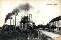 NEXON (Haute-Vienne) - La gare et le train.