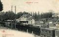 SAINT-AMOUR (Jura) - Vue intérieure de la gare - Editeur : Méral.