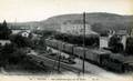 13 - VITTEL (Vosges) - Vue panoramique de la gare.