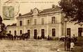 AMBERT - Vue extérieure de la Gare - Papèterie L.Boy n°704.