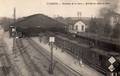 ETAMPES (S. et O. aujourd'hui Essonne) - Vue intérieure de la gare - Arrivée du Train de Paris.