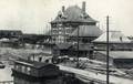170079, Gezicht op het in aanbouw zijnde H.S.M.-station Aalsmeer te Aalsmeer.