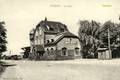 WOIPPY (Moselle) - La cour de la gare.
