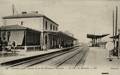 Nouvelle Ligne Chemin de fer de l'Estaque à Miramas - La Gare de Miramas - Editeurs : Sélecta et LL n°50.