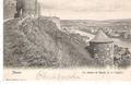 CPA Namur Le chemin de ronde de la Citadelle - 08/09/1904 - de Namur Station - TP 1c vert foncé - Dos non divisé