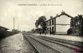 PLEINE-FOUGERES (I. et V.) - La Gare du Chemin de fer.