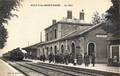 RILLY la MONTAGNE (Marne) - La Gare et le Train.