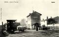 BOURG - La Gare du Tramway - Editeur : L.Ravier.