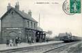 7 - MARQUILLIES (Nord) - La Gare et le Train.