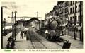 143 - NANTES (Loire-Inf.) - La gare de la Bourse et le quai de la Fosse.