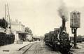 CHATEAU-GONTIER (Mayenne) - La Gare et le Train.