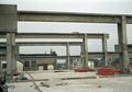 801692, Gezicht op de in aanbouw zijnde hal voor het nieuwe N.S.-station Utrecht C.S. (Centraal Station) aan het Stationsplein te Utrecht., Meijnen, W., fotograaf