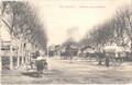 ES FIGUERAS - 38 - avenida de la estacion - avenue de ma gare - diligence attelages - animée - belle