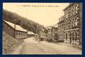 La Roche en Ardenne. Avenue de la Gare et Hôtel de Liège.