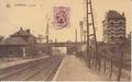 Linkebeek - De Statie - la Gare (Edition Moorkens-Croon, Vignette Batterie Hellesens, animatie)