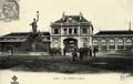 VICHY (Allier) - Place de la gare - Editeurs : CCCC et MTIL n°79.