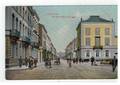 Leuven LOUVAIN Rue de la station et la gare 1908