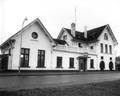 150535, Gezicht op het N.S.-station Meerssen te Meerssen., Nederlandse Spoorwegen, fotograaf