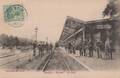 NOVEANT (Moselle) - Vue intérieure de l'ancienne gare (1908).