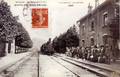 2197 - MASSIAC (Cantal) - La gare (Cie. P.O.) - Arrivée d'un train d'Arvant.