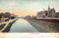 Hal Halle het kanaal en het station le Canal et la Gare treinstation L 312