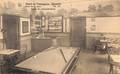 Stavelot - Hôtel du Commerce (près de la gare) Salle de consommations, billard, 1924