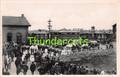 CPA TORHOUT ALOUDE PAARDENMARKT STATION TREINEN