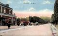 BERNAY (Eure) - La cour de la gare.