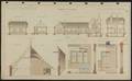 853965, Doorsneden en details van het hoofdgebouw van het S.S.-station Oosterbeek (Oosterbeek Laag) te Oosterbeek., Onbekend