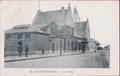 Vroege Kaart 1901 Blankenberge Blankenberghe Station La gare Statie bahnhof Geanimeerd (In goede staat)