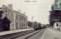VIVONNE (Vienne) - Vue intérieure de la gare.