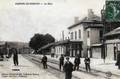 AUDUN le ROMAN (M. et M.) - Vue intérieure de l' ancienne gare.