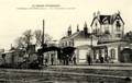 CONDE sur HUISNE (Orne) - Vue générale de la gare.