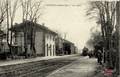 BAZIEGE (Haute-Garonne) - La Gare - Arrivée d'un Train.