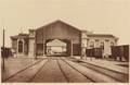 TOULON (Var) - Vue intérieure de la gare du P.L.M. en 18/0.