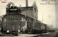 LOURCHES près Denain (Nord) - L'ancienne gare détruite par les Allemands en 1918.